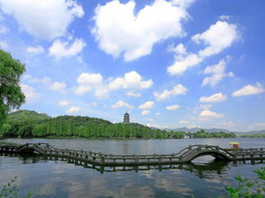 杭州西湖美丽景色